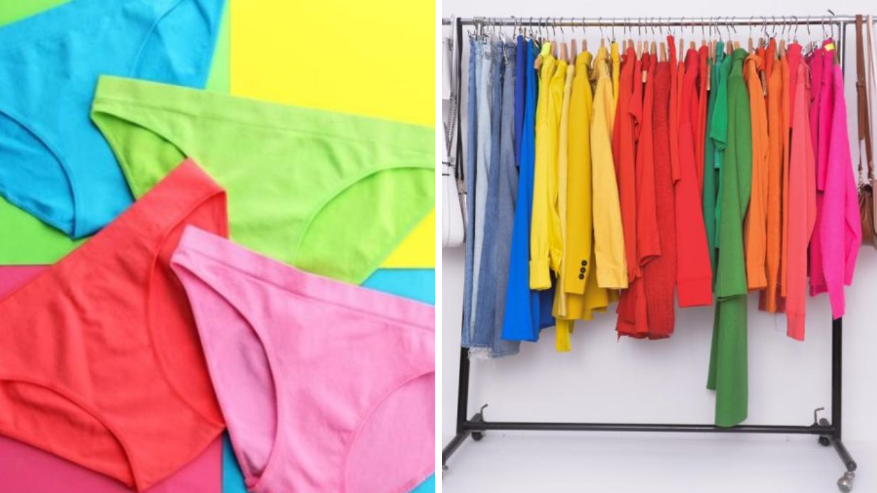 ropa de colores