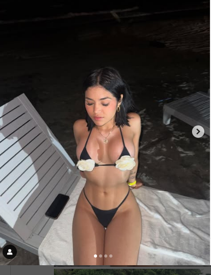 SoyLoruga desafía la censura de Instagram con diminuto bikini