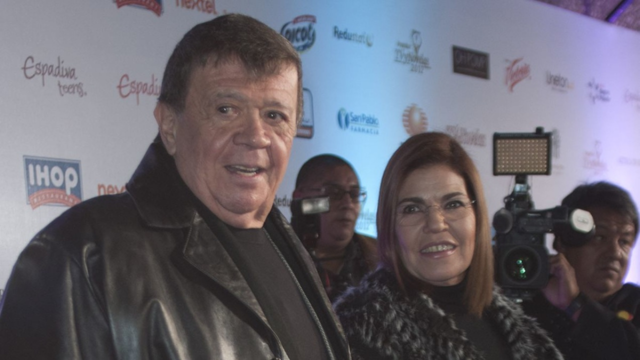 Chabelo y su esposa