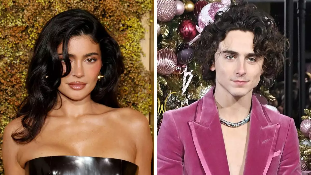 Kylie y su pareja