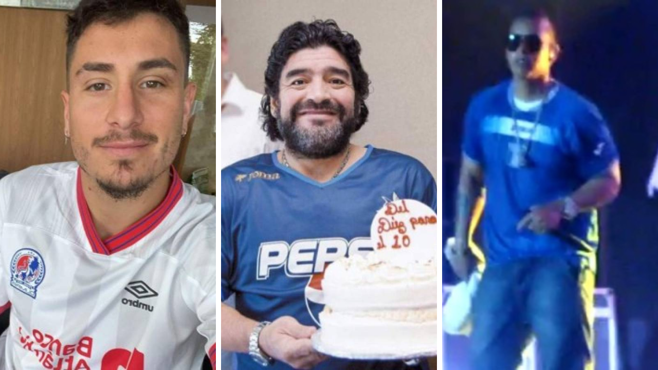 Imagen Principal de Nota: Famosos que han lucido las camisetas de equipos hondureños: Maradona y Daddy Yankee son algunos