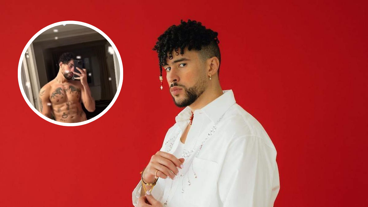 Imagen Principal de Nota: Bad Bunny sorprende a sus fans con una atrevida foto semidesnudo