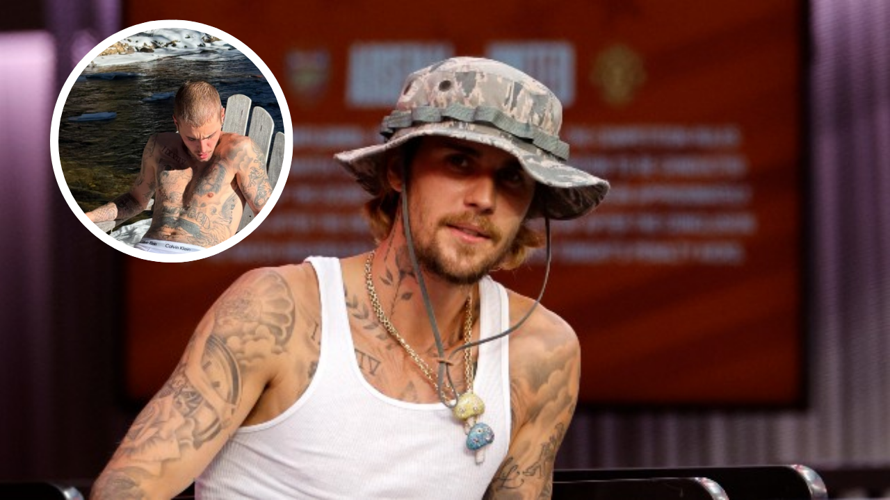 Imagen Principal de Nota: Justin Bieber enciende las redes con sus nuevas fotos en ropa interior