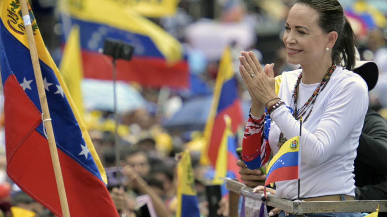 Imagen Principal de Nota: ¿Liberada María Corina Machado? Esto es lo que se sabe