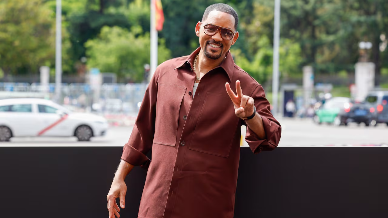 Will Smith posando
