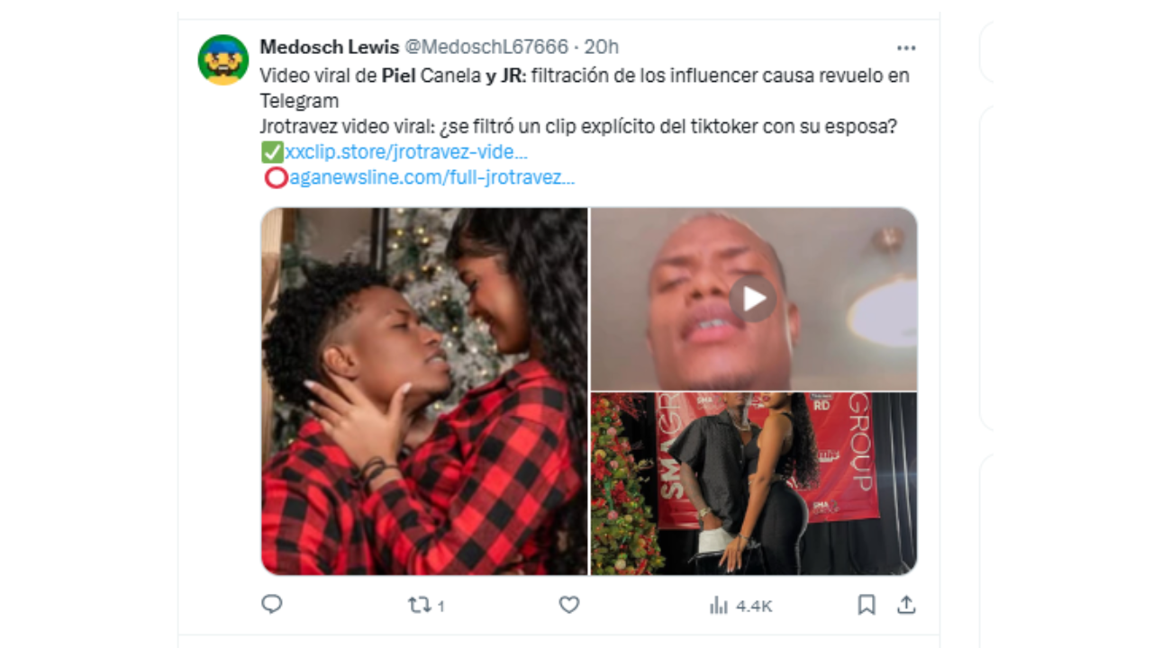 Piel canela y JR