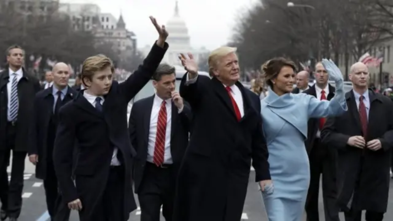 Donald Trump y su familia