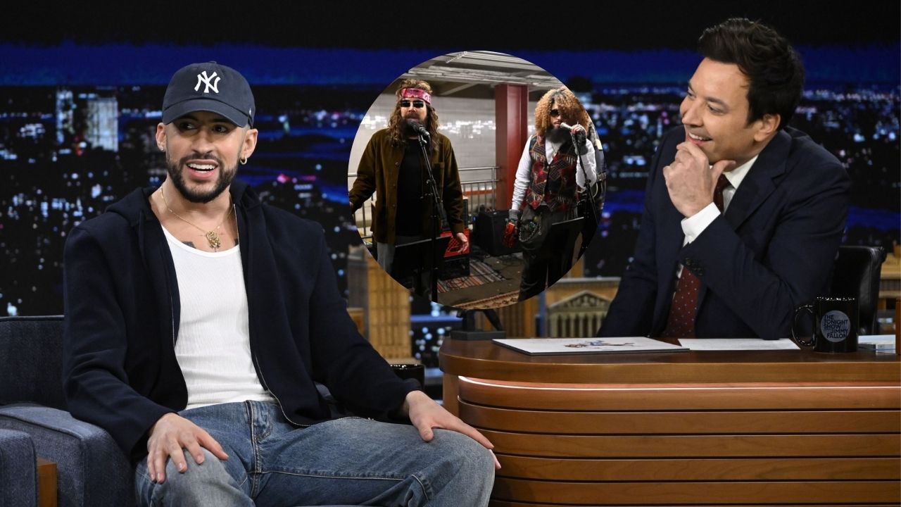 Imagen Principal de Nota: Bad Bunny arrasa con Jimmy Fallon en el Metro de Nueva York al ritmo de 'NUEVAYoL'