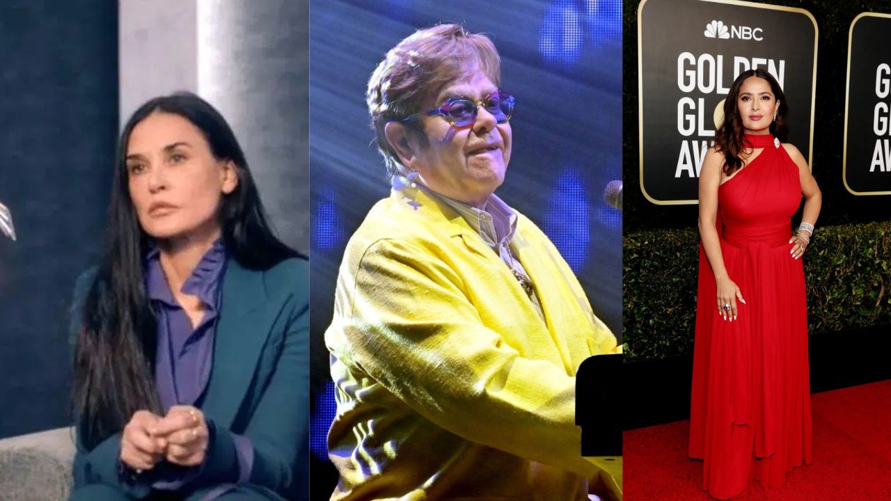 Imagen Principal de Nota: Elton John, Demi Moore y Salma Hayek figuran entre los presentadores de los Globos de Oro