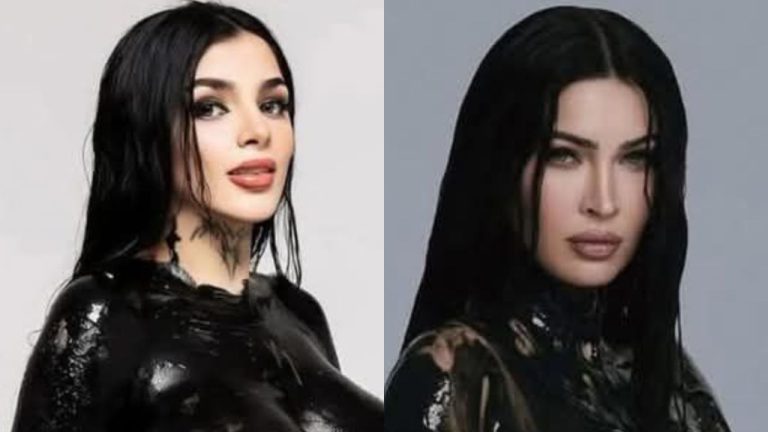 Imagen Principal de Nota: ¿Inspiración o copia? Karely Ruiz recrea icónica sesión de embarazo de Megan Fox y desata debate