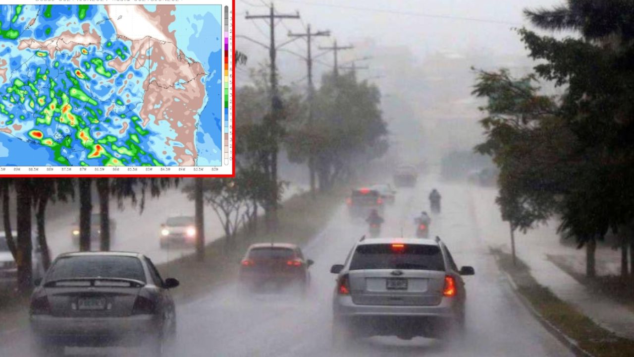 Imagen de Vaguada genera lluvias y descenso de temperaturas este miércoles en el norte y occidente de Honduras