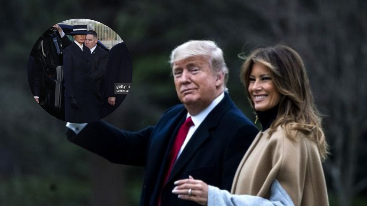 Imagen Principal de Nota: Melania Trump deslumbra en la investidura de Donald Trump como presidente de EE. UU.