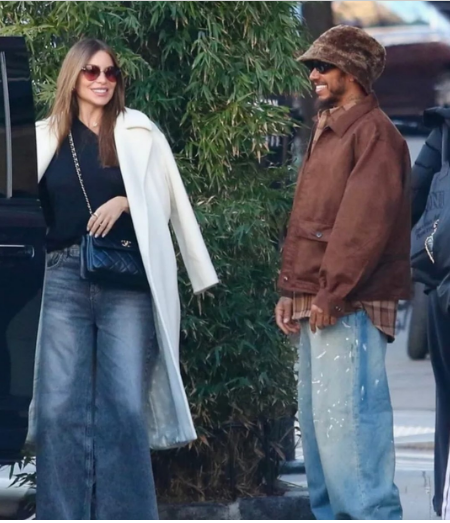 Sofía Vergara y Lewis Hamilton