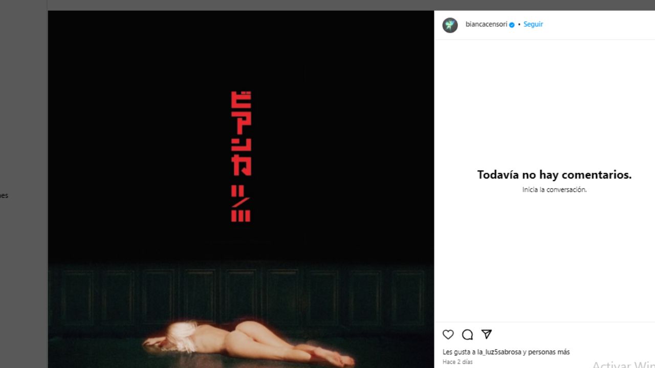 publicación de Bianca Censori en Instagram