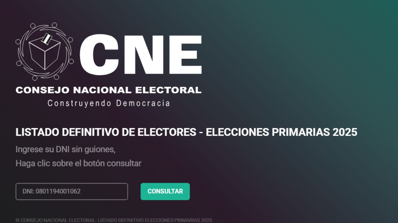 captura inicio para saber si estas habilitado para votar