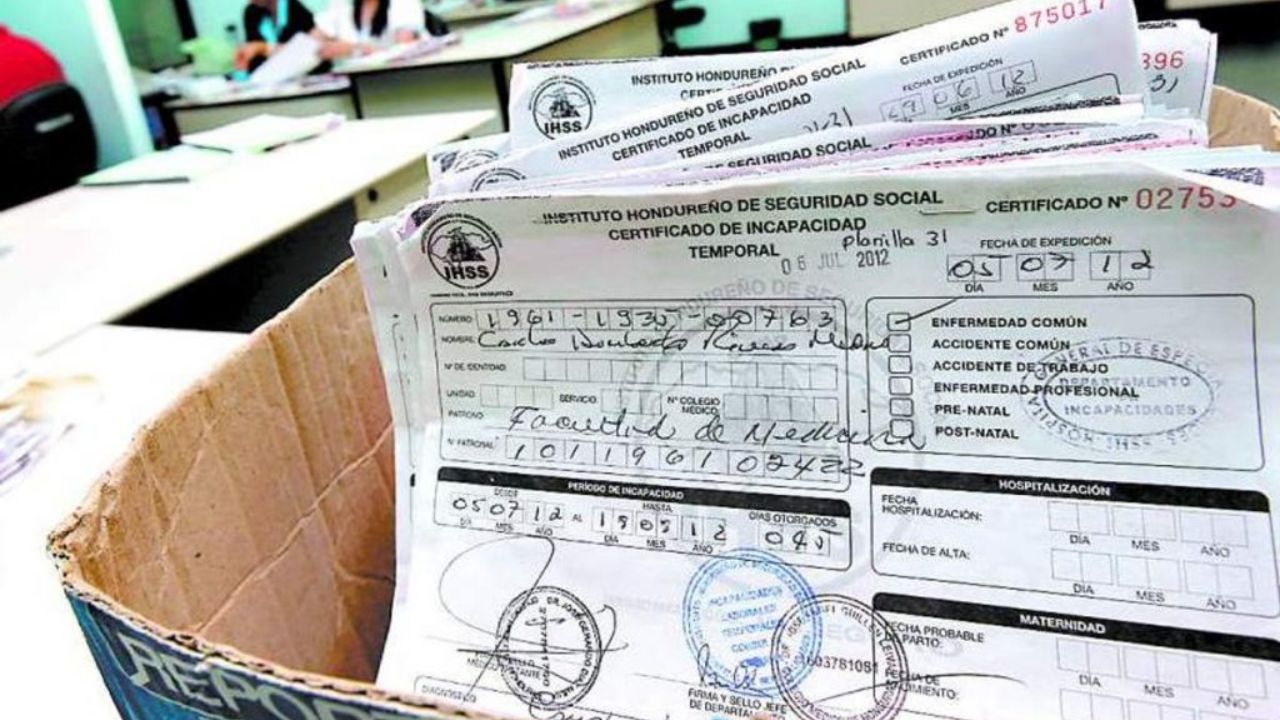 caja con incapacidades del seguro social