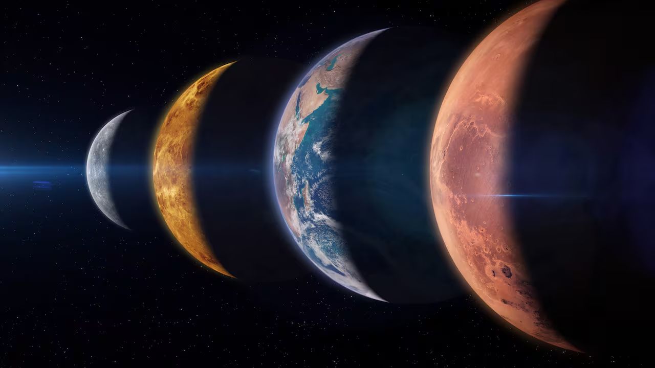 planetas en alineación