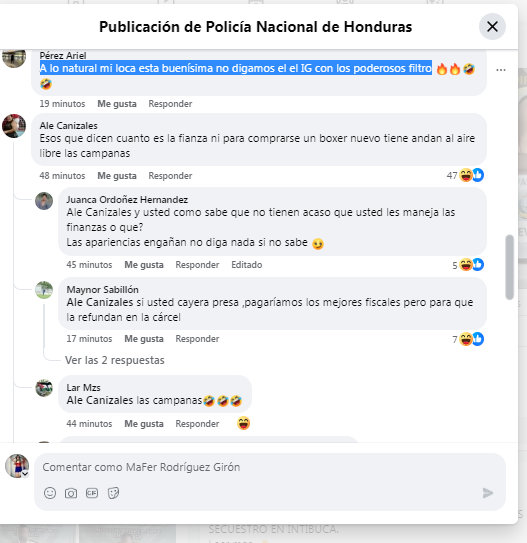 De capturada a viral en redes sociales