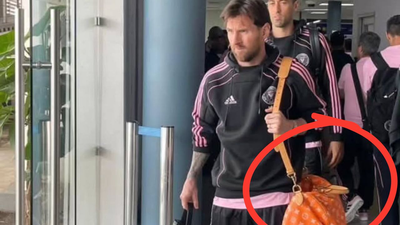 Imagen de El lujoso bolso de un millón de dólares que Lionel Messi llevó a Honduras y por qué es tan exclusivo