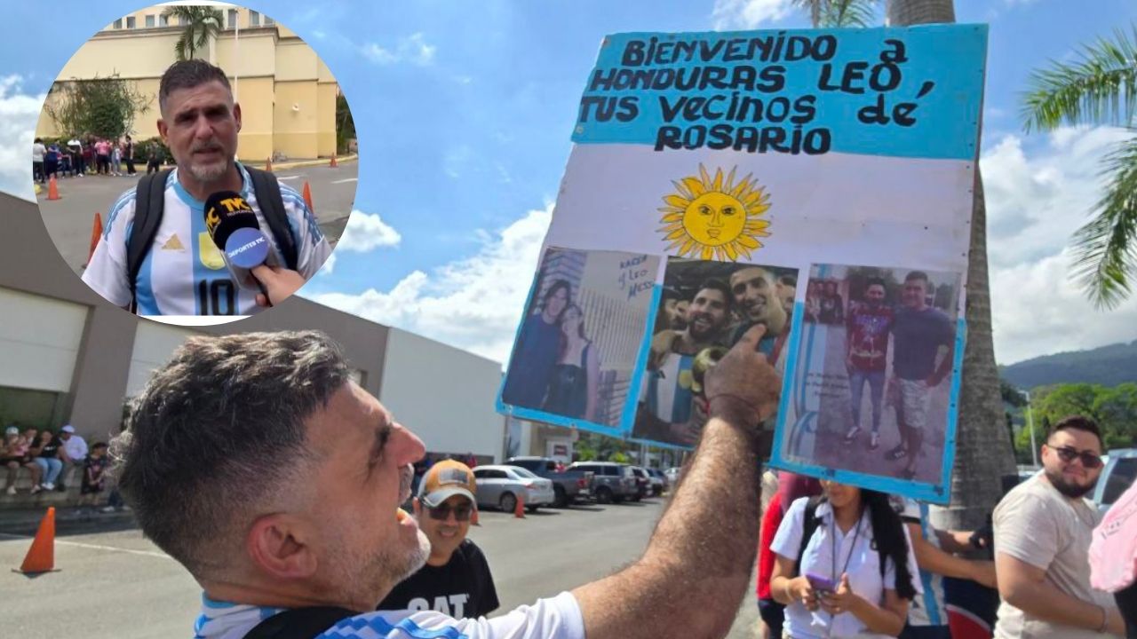 Imagen Principal de Nota: Argentino viaja a San Pedro Sula para ver a Lionel Messi: 'No sé si se acuerda de mí, fuimos vecinos en Rosario'