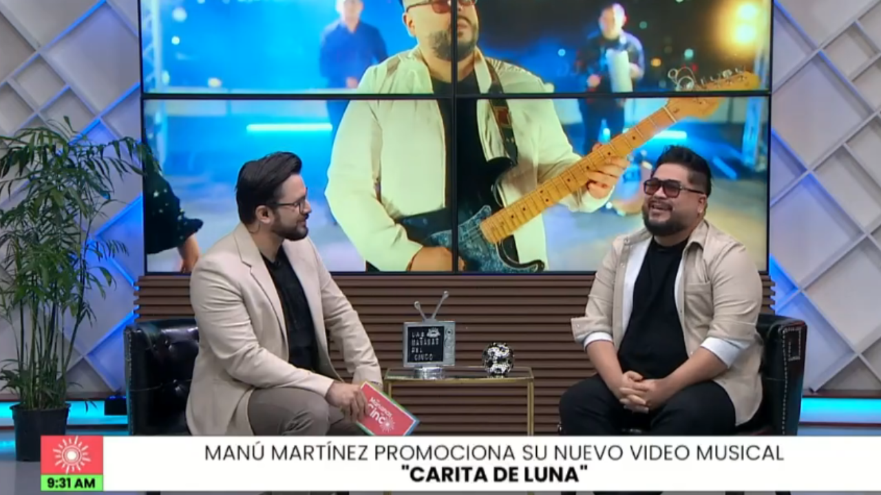 Imagen Principal de Nota: Manú Martínez sorprende con su nuevo videoclip 'Carita de Luna' a ritmo de bachata