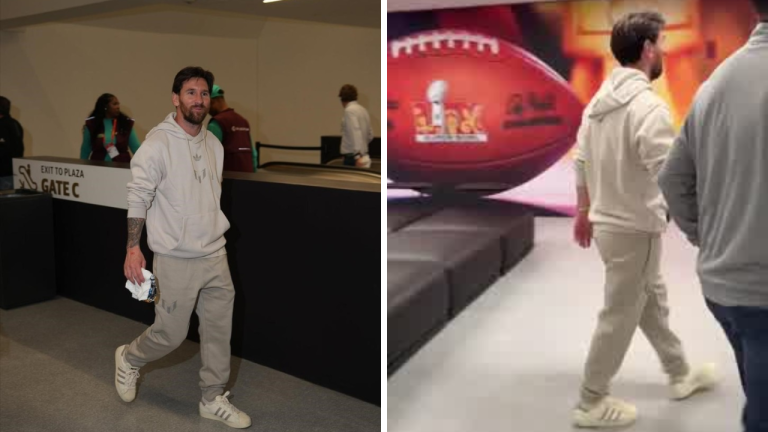 Imagen Principal de Nota: Los tenis que Lionel Messi eligió para el Super Bowl 2025 y su precio exclusivo