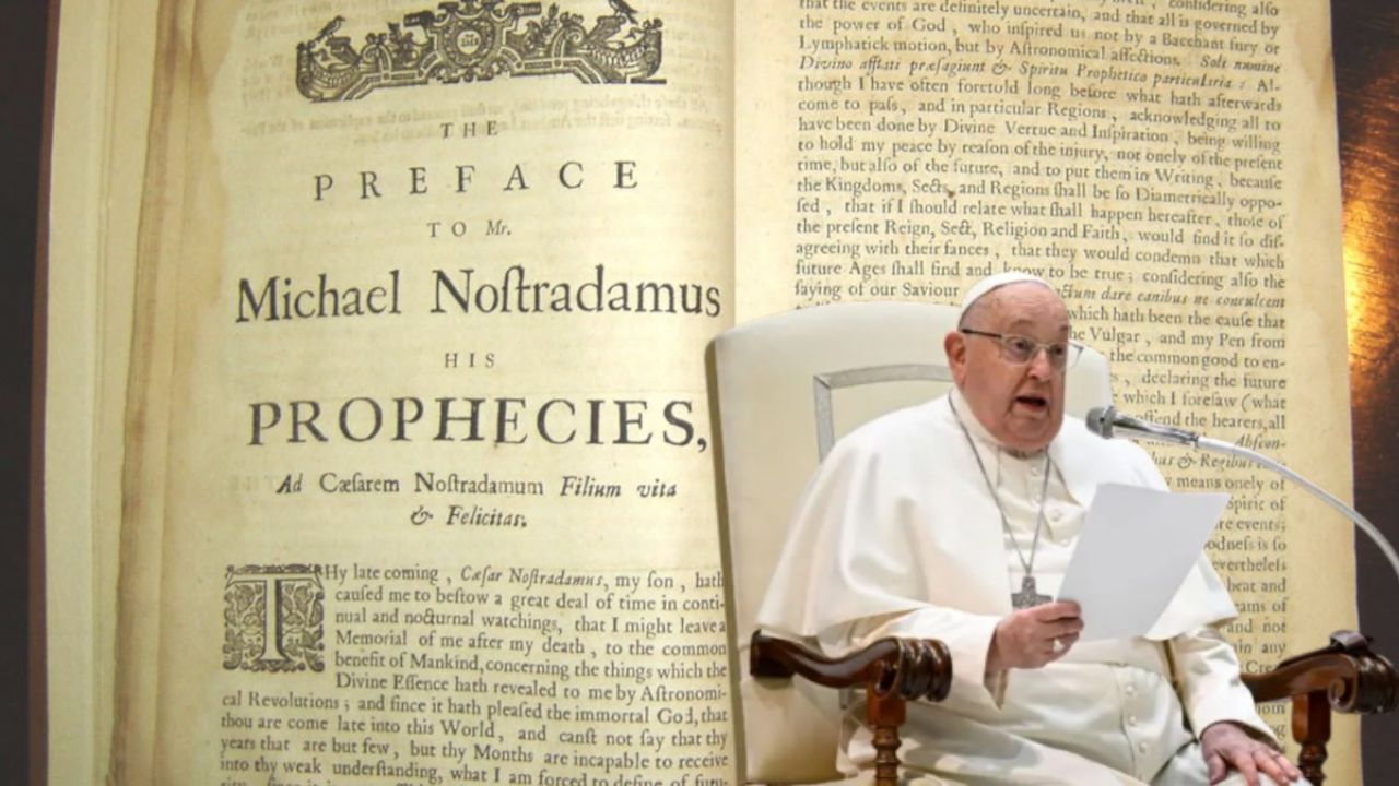 Imagen de La predicción de Nostradamus que sacude al Vaticano ¿reemplazo del Papa?