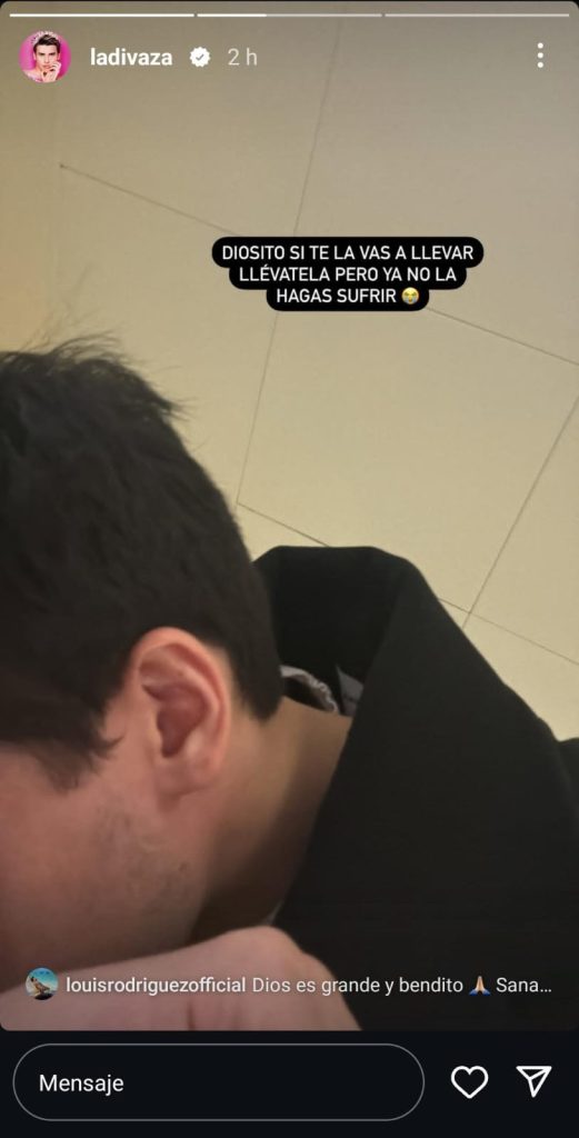 La Divaza sumido en dolor