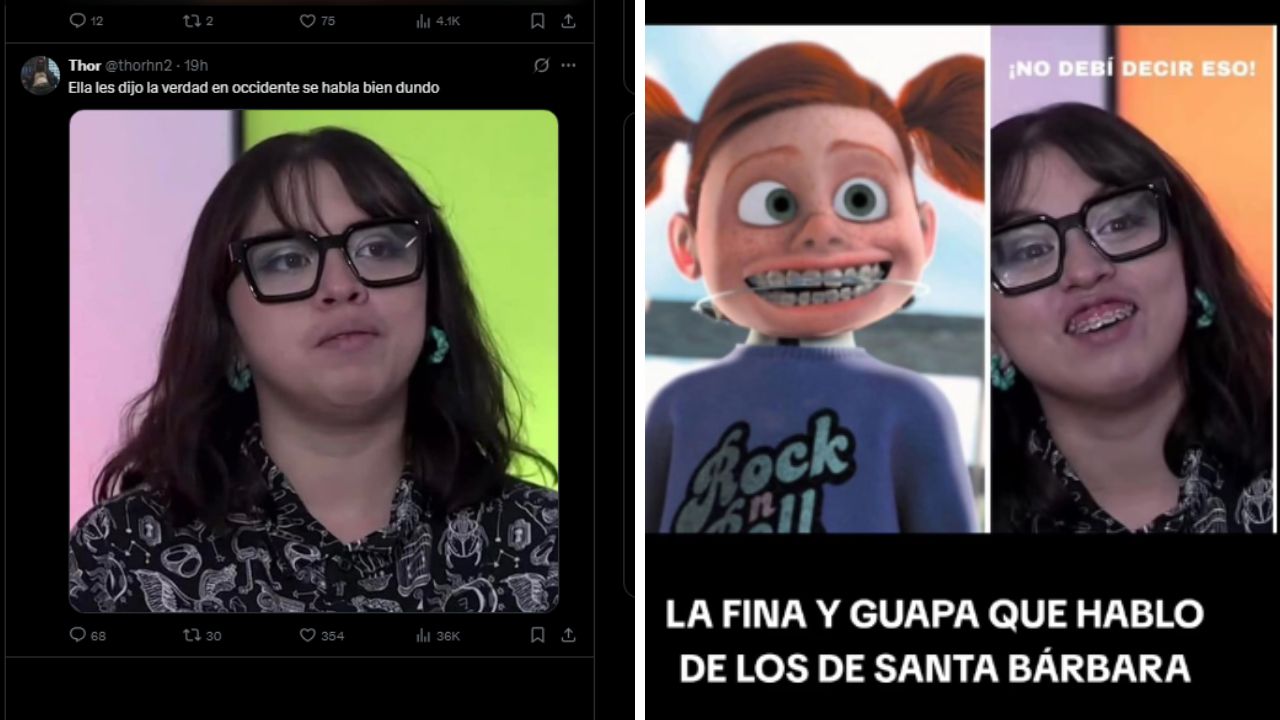 memes haciendo burla a la chica que critico el acento de los santabarbarenses