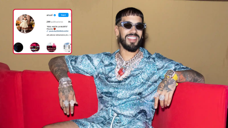 Imagen Principal de Nota: Anuel AA impacta a sus fans al poner una foto de su hija Cattleya en su perfil