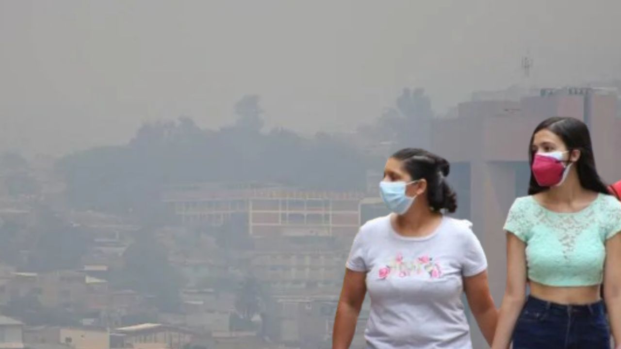 Imagen Principal de Nota: Copeco advierte sobre capa de humo en Honduras: niveles de contaminación siguen elevados