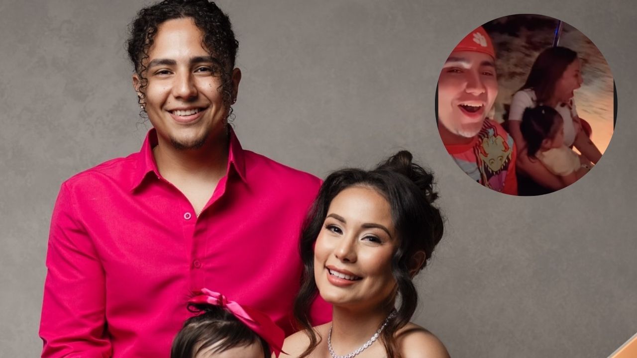Imagen Principal de Nota: ¿Reconciliación? Elsa Oseguera y Davis Flow disfrutan juntos en parque de diversiones