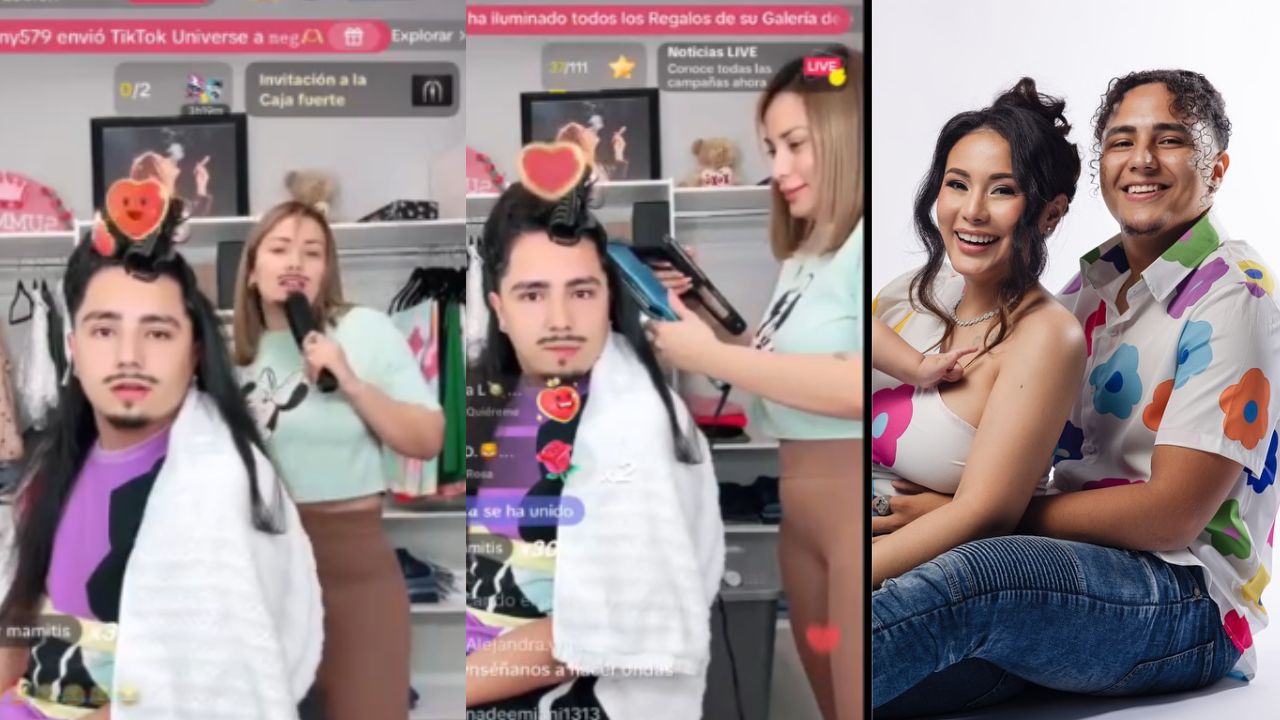 Imagen Principal de Nota: Elsa Oseguera y Davis Flow sorprenden en vivo con cambio de look y tenso momento