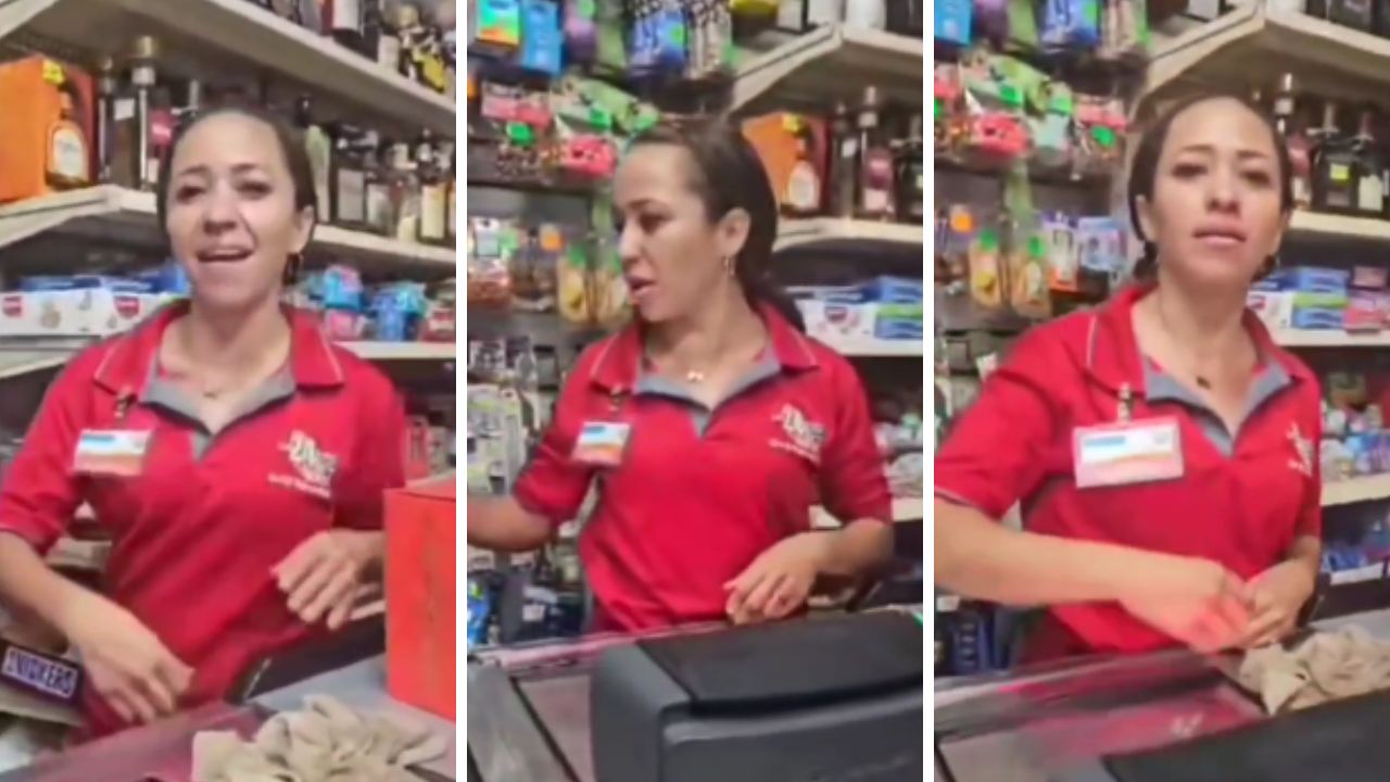 Imagen Principal de Nota: 'LadyCajera' se vuelve viral tras atacar a una clienta en un comercio de La Ceiba