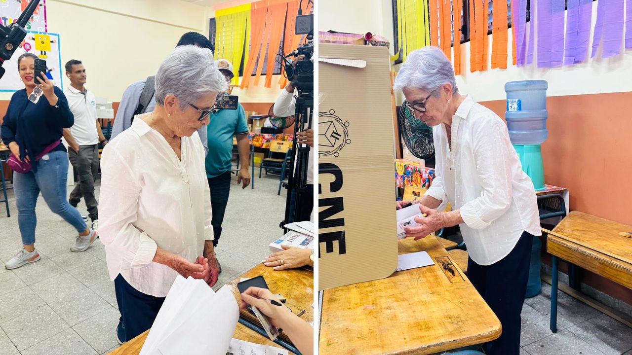 Imagen Principal de Nota: Madre del expresidente Juan Orlando Hernández reaparece en elecciones primarias
