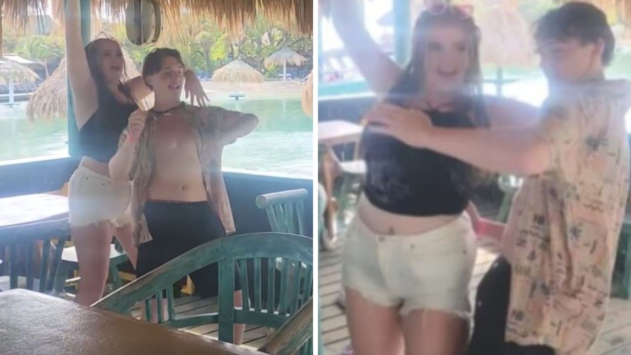 Imagen Principal de Nota: Turistas intentan bailar punta en Roatán y generan una ola de comentarios