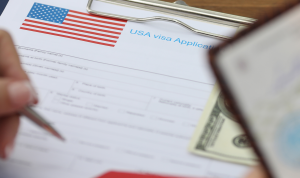 Hoja de aplicación de Visa
