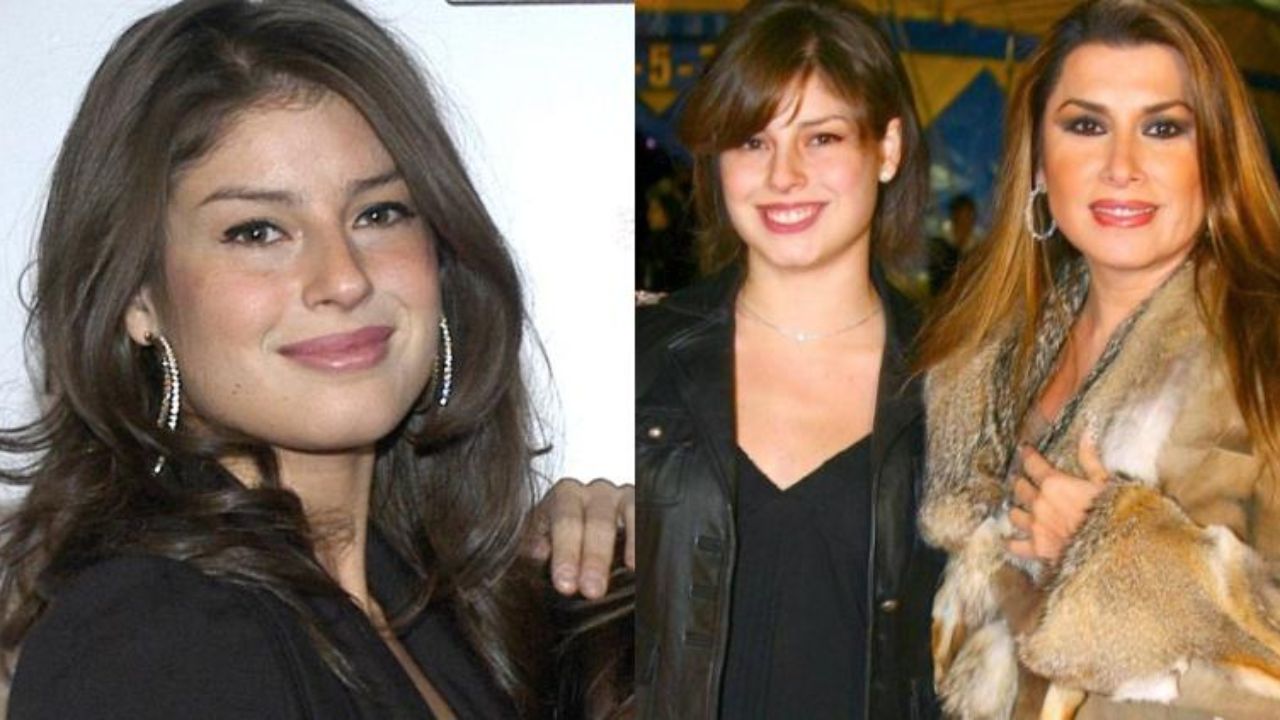 Romina Mircoli joven junto a su madre difunta Dulce la cantante