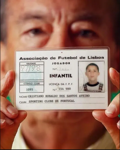 Carnet de Cristiano Ronaldo