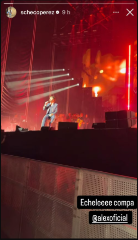 Alejandro Fernadez en escenario