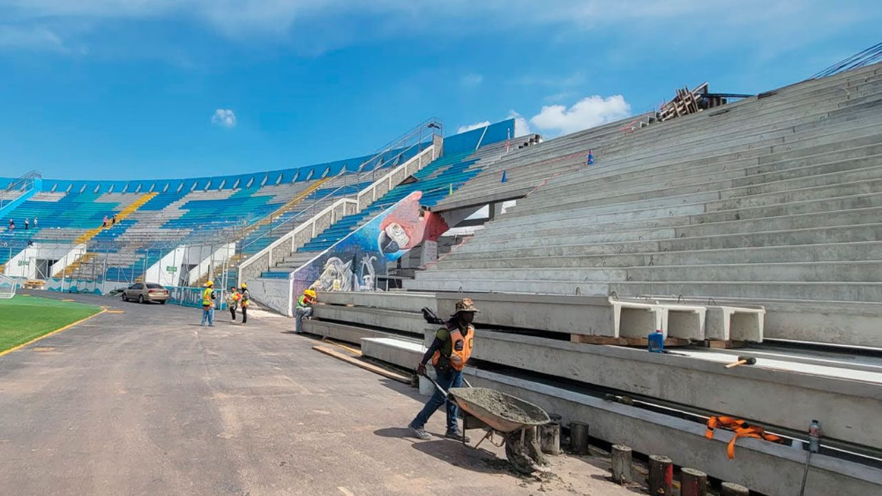 Graderías del estadio nacional