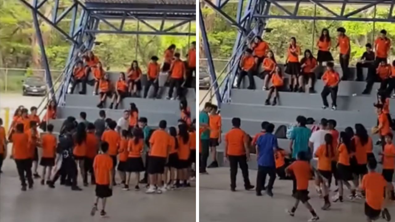 Imagen Principal de Nota: Al estilo John Cena en pelea de chicas causa furor en redes