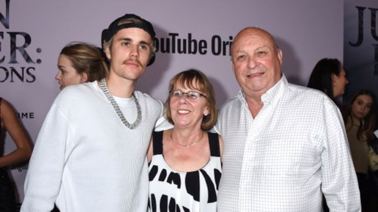 Imagen de Justin Bieber de luto por la muerte de su abuelo
