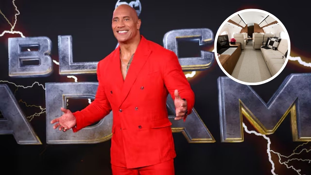 Imagen Principal de Nota: Dwayne Johnson vive momento de terror ante posible tragedia en su jet privado