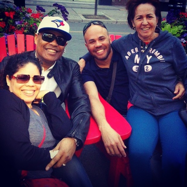 Rubby Pérez esposa e hijos
