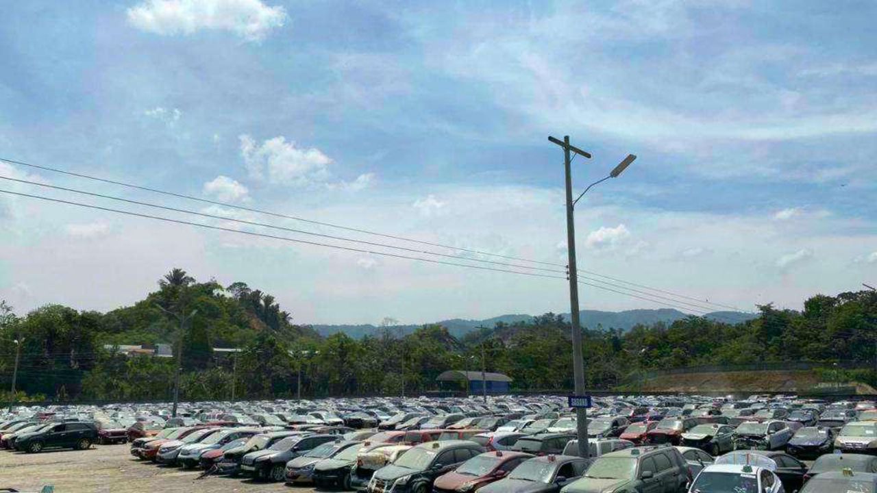 Vehículos estacionados