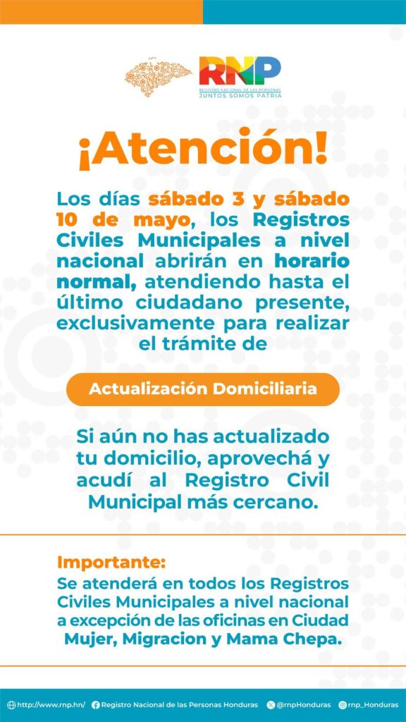 El RNP también hace un llamado a quienes aún no han recogido su documento.