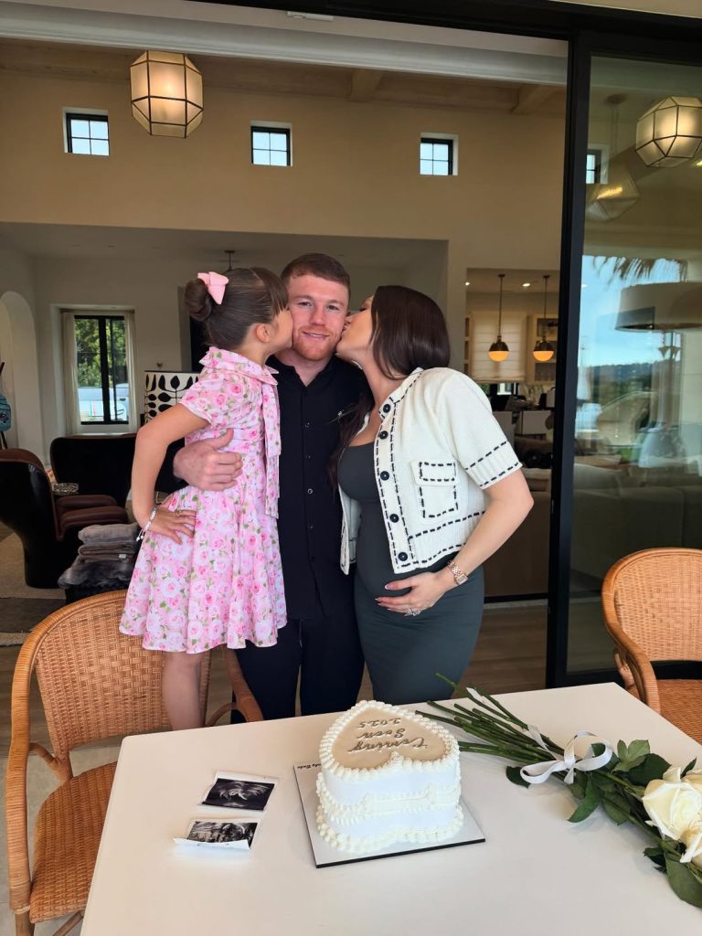 Canelo Álvarez y su pareja Fernánda