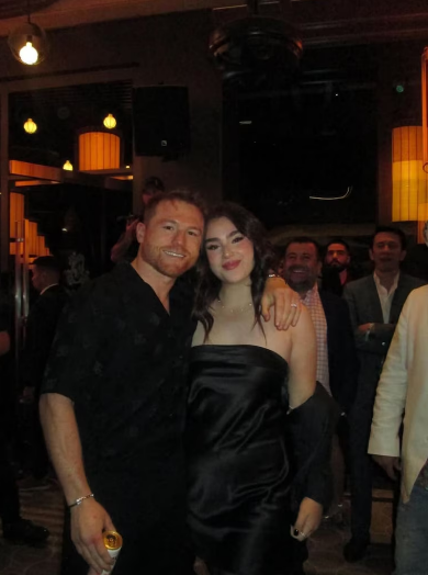 Canelo y su primogénita