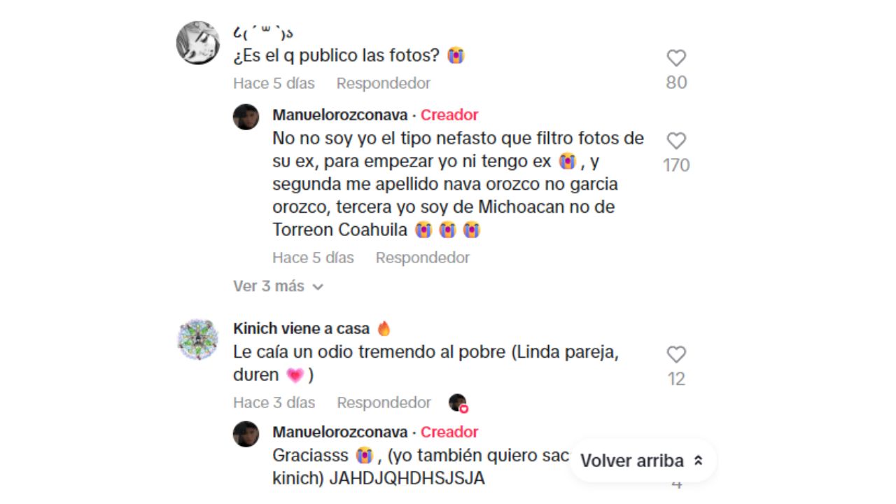captura de comentarios en TikTok